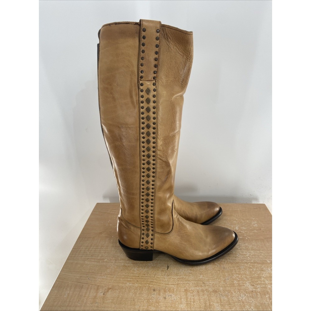 Old Gringo Boots Yippee Ki Yay Collection Connie Tan Riding Size 6.5 B NEW